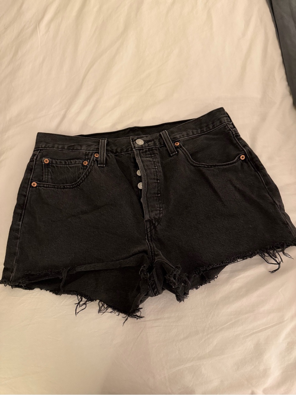 Levi’s Black Denim Shorts